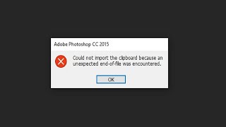 Could not import the clipboard because an unexpected endoffile was encountered  PA Foundation [upl. by Bortz]