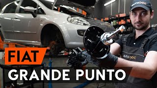 Hoe een veerpoot vooraan vervangen op een FIAT PUNTO 199 AUTODOCTUTORIAL [upl. by Yatnoed330]