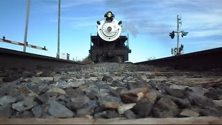 Strasburg Railroad Steam Train Runs Over My Camera Twice [upl. by Lellih]