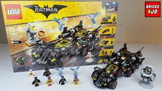 LEGO 70917 The LEGO Batman Movie  Das ultimative Batmobil  Review deutsch [upl. by Ettecul]