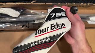 Tour Edge E725 Unboxing [upl. by Nayhr214]