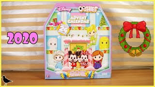 Disney Ooshies 24 Day Advent Calendar 2020 Full Unboxing  Birdew Reviews [upl. by Arammahs]