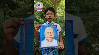 16 Sardar Vallabhbhai Patel  S Adhavan  GRADE 7  75 Students  75 Leaders [upl. by Adnalram]