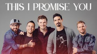 Backstreet Boys  This I Promise You AI Cover [upl. by Egamlat]