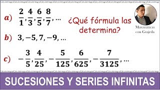 Determinar la fórmula de una sucesión [upl. by Arahs]