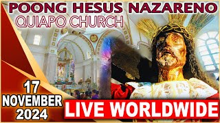 Quiapo Church Live Mass Today  17 November 2024 Sunday Mass 33rd Sunday in Ordinary Time [upl. by Garner]