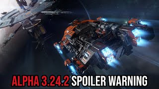 Star Citizen Alpha 3242 Evocati  SPOILER WARNING  Stress Test With Some Secrets [upl. by Lebar879]