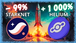 STARKNET VS HELIUM ðŸ‘Š ANALYSE CRYPTO FR ðŸ”¥ COMPARAISON INTÃ‰RESSANTE ENTRE 2 CRYPTOS ðŸš€ X 10 EN VUE [upl. by Ellebyam]