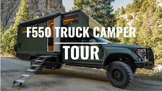 Custom Van Build FULL TOUR  Rossmönster  Overland Truck Camper F550  253 [upl. by Meriel]