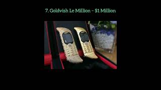 Top 10 Most Expensive Phones In The World  shorts  subscribe [upl. by Aihsekyw994]