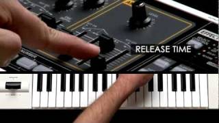 GAIA SH01 Synthesizer introduction Part 1 [upl. by Surtemed]