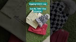 Trending Jeggings pair with full sleeves Tshirts and get a free cap trending free jaishreeraam [upl. by Gaidano]