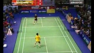 Badminton Hong Kong Open 2006 MS Final Game 3 33 [upl. by Naesad837]