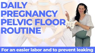 Best Pregnancy Pelvic Floor Exercises Easy Delivery  Fast Recovery [upl. by Yadrahs]