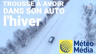 La trousse parfaite à avoir dans son auto lhiver [upl. by Ecinahc]