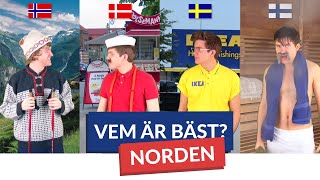 Vem är bäst NORDEN [upl. by Sarilda]