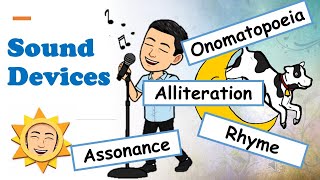 Analyzing Sound Devices in Poetry  MELC [upl. by Ahtnama485]