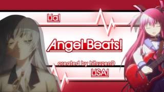 Angel Beats OP Remix「My Soul Your Beats」 Duet  Lyrics歌詞 [upl. by Bogart]