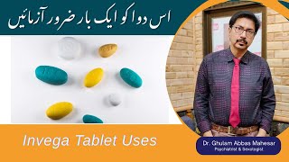 Paliperidone  Invega  Review in Urdu  Invega Tablet Uses  Paliperidone Side Effects [upl. by Dagley803]