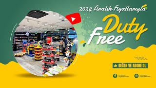 Aralık 2024 SAW Sabiha Gökçen Hava Limanı Duty Free Fiyatları [upl. by Serafina751]