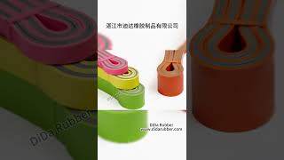 Dida Rubber manufacturing of the 2080mm latex resistance bands pull up Assistance Bands [upl. by Wivinia]