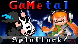 Splattack Splatoon  GaMetal [upl. by Ahtel]