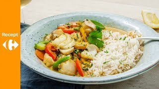 Thaise curry met vis [upl. by Eiahpets]