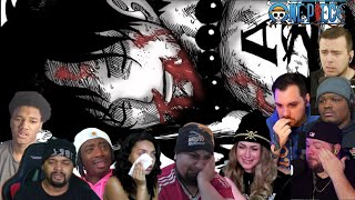 ACE DEATH  ONE PIECE EPISODE 482 483 REACTION COMPILATION [upl. by Ahsienahs]