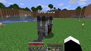 What happens if you name your horse Dinnerbone  Minecraft [upl. by Shanahan894]