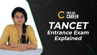 TANCET Entrance Exam Explained  Tamil  PickMyCareer tancet2022 Mtech MBA [upl. by Akerue828]