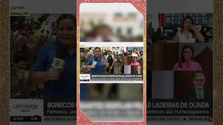 O comentarista Valdo Cruz da GloboNews arriscou um passos de frevo g1 carnavalnog1 [upl. by Nahraf]