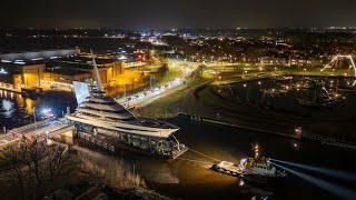 Project 406 in transit departure from Vollenhove [upl. by Iadrahc]