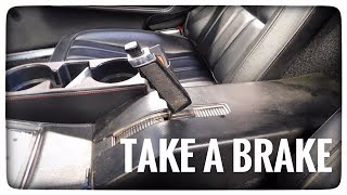 ADJUSTING THE PARKING BRAKE ON A C3 CORVETTE [upl. by Ten576]