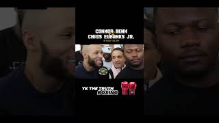 Connor Benn And Chris Eubanks Nearly Throw Blows Tells Chris To Not Fumble The Bag boxing [upl. by Assyle]