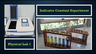 Physical Lab 1 Indicator Constant Experiment [upl. by Severson]