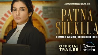 Patna Shukla Common woman uncommon fight  Official Trailer  Movie hotstar disney [upl. by Annaek]