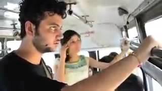 Boy slap Girl in bus confused girls [upl. by Kristyn]