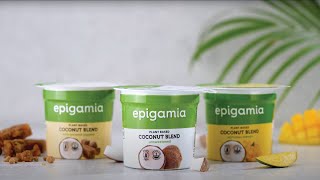 Coconut yogurt   Epigamia [upl. by Oratnek273]