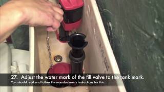 How to Fix a Toilet  Complete Repair [upl. by Kristan]