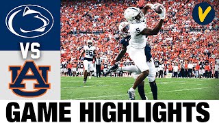 22 Penn State vs Auburn  2022 College Football Highlights [upl. by Dahc]