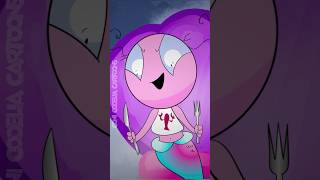 😈Codelina Sirena VILLANA😱 animation memeanimation funny coversong mermaid [upl. by Gasparo]