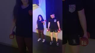 RETO A MI NOVIO 🤭 fitness gimnasio ejerciciosgym motivation humor gym humorgym parejas tik [upl. by Halimeda]