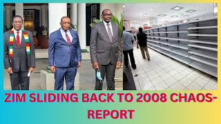 ZIM SLIDING BACK TO 2008 CHAOS SOON REPORT [upl. by Nylahs]