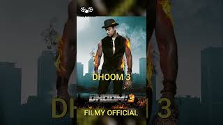 Amir Khan top 6 movies Dhoom3 amirkhan ytshorts youtubeshorts bollywood movie [upl. by Robby]