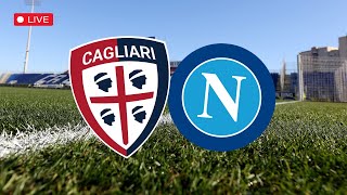 Cagliari Napoli LIVE 🔴 Partita Serie A in diretta con i tifosi napoletani [upl. by Conlin699]