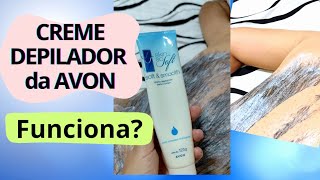 Creme depilador da Avon depilação sem dor Fizemos o teste [upl. by Corsiglia]