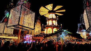 Weihnachtsmarkt in Breslau 2022 Eindrücke Jarmark Bożonarodzeniowy we Wrocławiu [upl. by Clim]