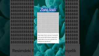 Zeka testi [upl. by Godding]