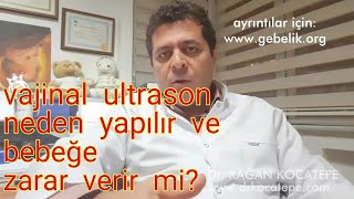 Gebelikte vajinal ultrason dış gebelik şüphesi dışında neden yapılır ve bebeğe zarar verir mi [upl. by Latrice]