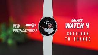 7 Things to Setup on Galaxy Watch 4 [upl. by Aibos]